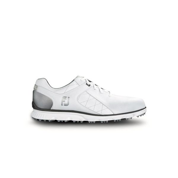 silver golf shoes